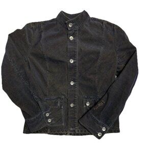 G-Star Originals Raw Womens Corduroy Jacket Button Up Flap Pockets Brown Sz M